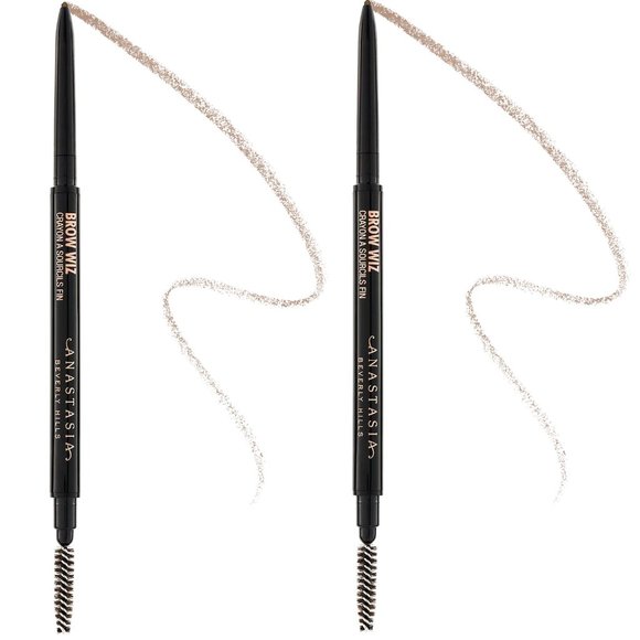 40% SALE 💛 2 Anastasia BLONDE Brow Wiz Skinny Brow Pencil ✨ NEW IN BOXES - Picture 1 of 8
